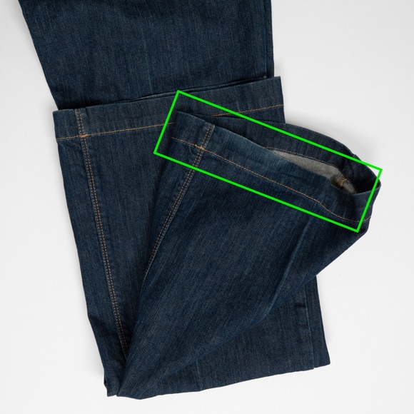 New York & Company Women's Size 10‎ Blue Low Rise Skinny Flare Jeans - Picture 12 of 12